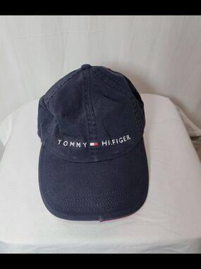 Tommy Hilfiger Navy Logo Baseball Cap